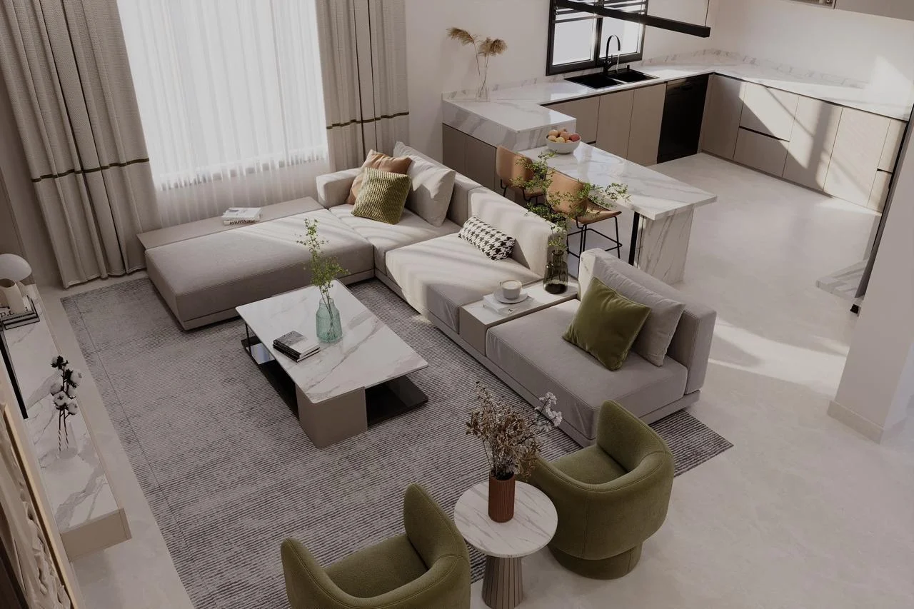 A PREMIUM RESIDENTIAL DEVELOPMENT IN MADINAH OFFERING FORTY MODERN HOMES ACROSS FOUR BUILDINGS DESIGNED FOR COMFORT AND PRIVACY - PORJECT # 47 - D9